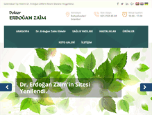 Tablet Screenshot of drerdoganzaim.com